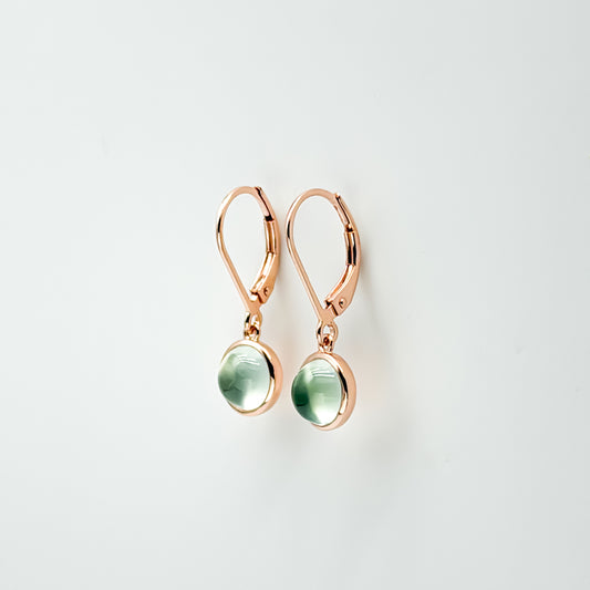Caiyu Churora Prehnite Earrings