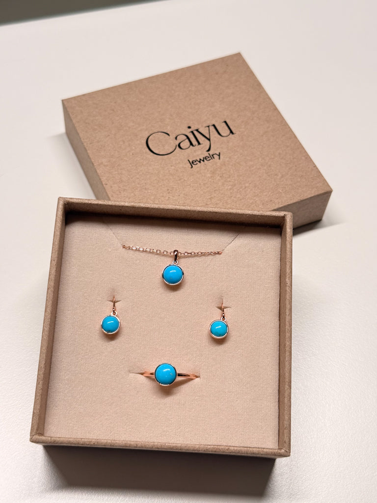 Caiyu Churora Turquoise Ring