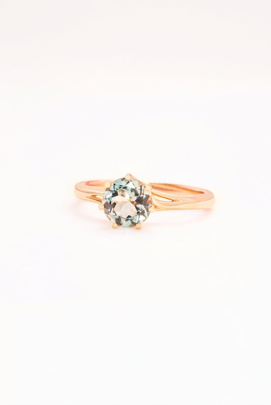 Caiyu Vine Blue Tourmaline Ring