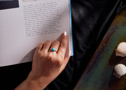 Caiyu Churora Turquoise Ring