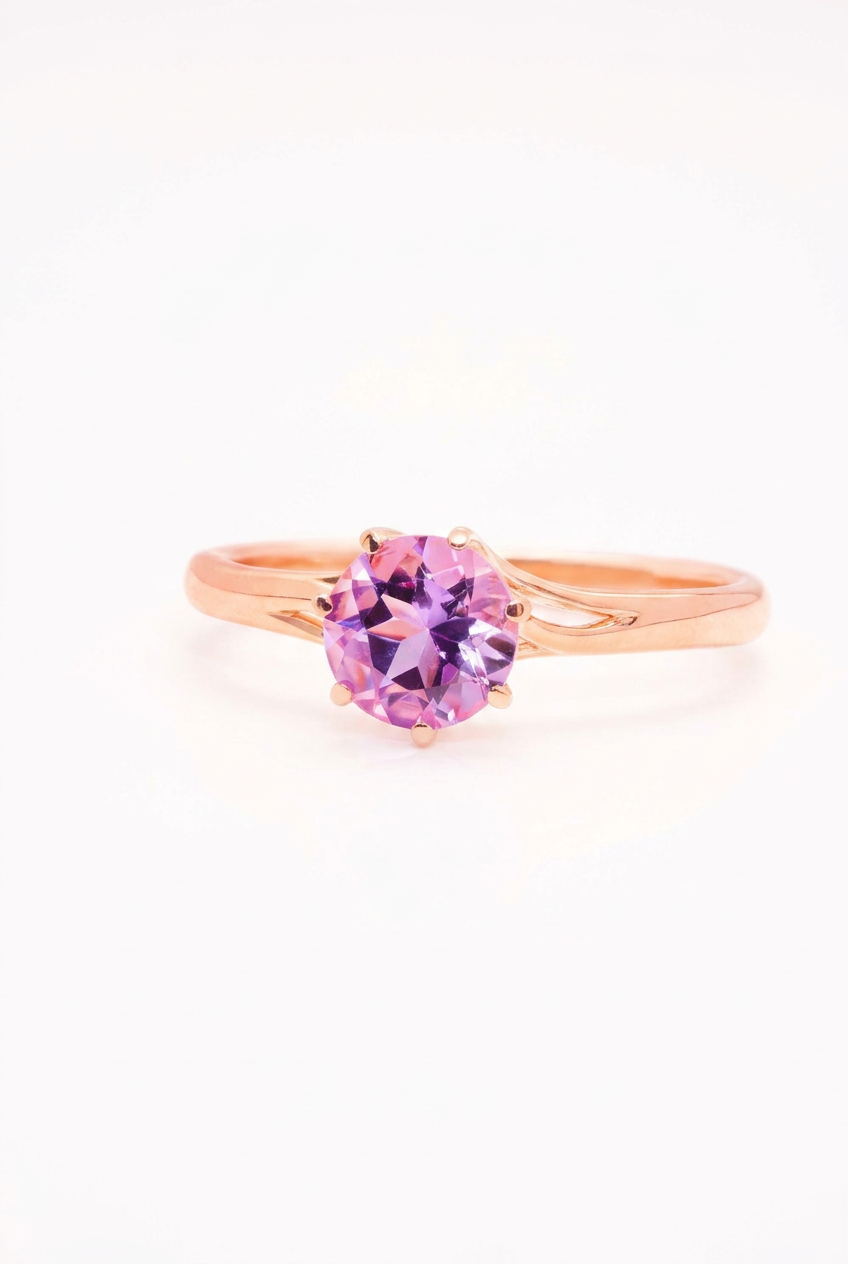 Caiyu Vine Amethyst Ring