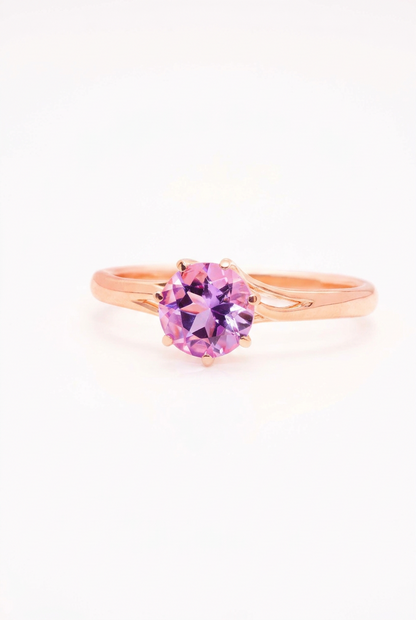 Caiyu Vine Amethyst Ring