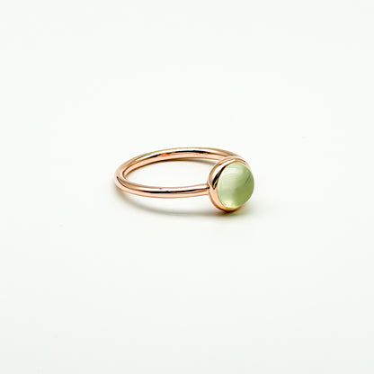 Caiyu Churora Prehnite Ring