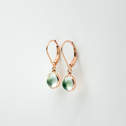 Caiyu Churora Prehnite Earrings