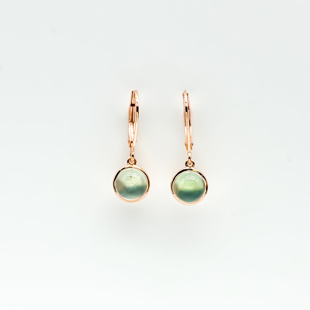 Caiyu Churora Prehnite Earrings