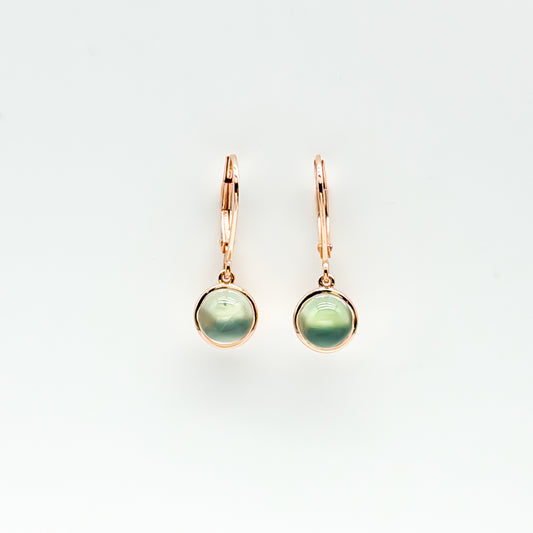 Caiyu Churora Prehnite Earrings